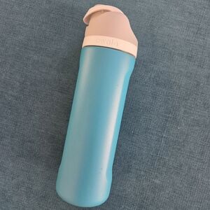 Owala Teal, Grey, White Stainless Water Bottle